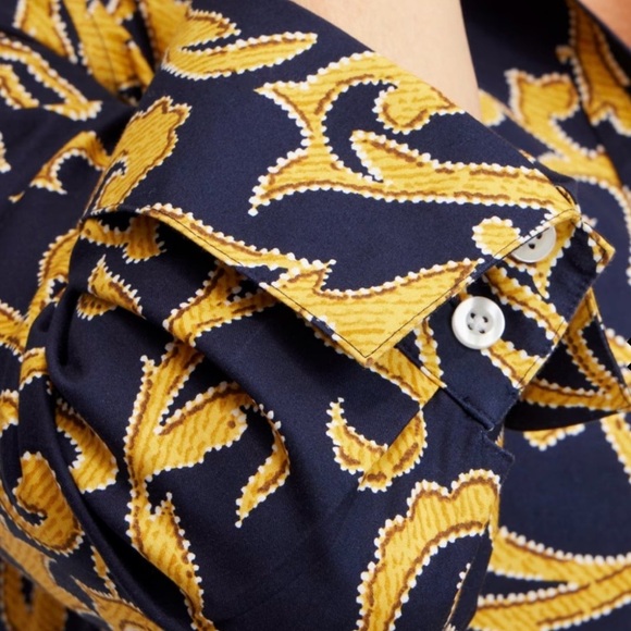 Chicos 3/4 Sleeve Filigree Design Blouse - Picture 7 of 10